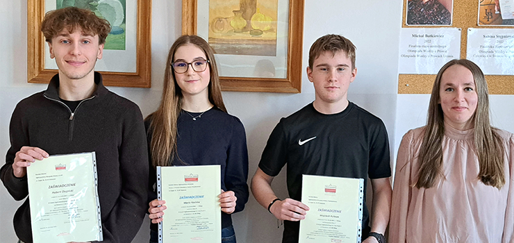 III LO liderem olimpiad z wiedzy o spo�ecze�stwie