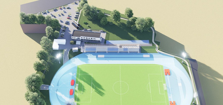 Nowy stadion przy ul. Krakusa coraz bliżej realizacji. Zobacz animację