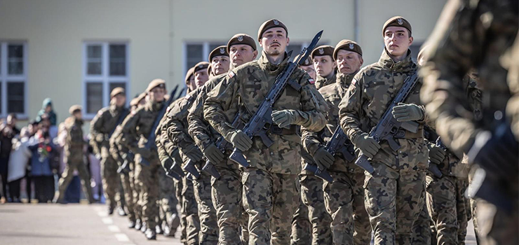 Nowi terytorialsi w szyku. Przysi�ga w 4W-MBOT