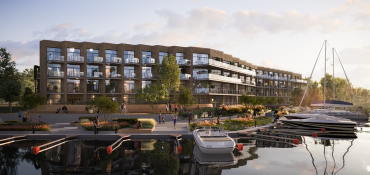 Inwestycja na Wyspie Spichrz�w. Co blokuje budow� apartamentowca?