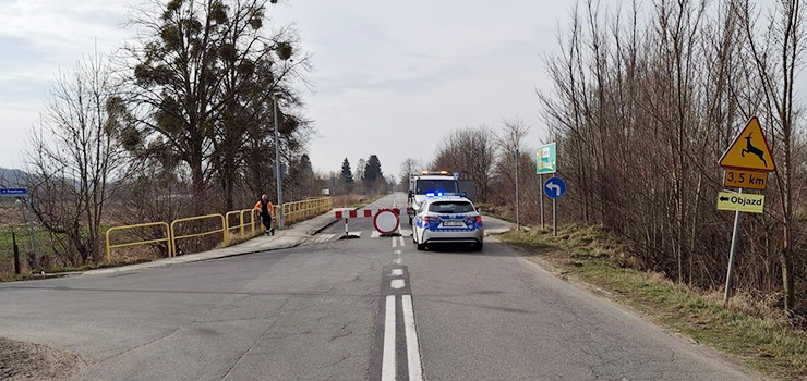 Uwaga! Ulica Mazurska po wczorajszym po�arze ci�arowej jest wci�� zablokowana