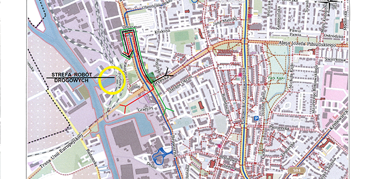 Zmiana w organizacji ruchu na Portowej