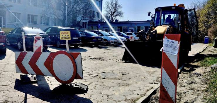 Ruszyła przebudowa parkingu przy ul. Bema