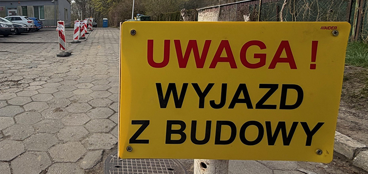 Rozpocze�a si� przebudowa dojazdu do Przychodni Lekarskiej "Zdrowie" przy ul. Bema