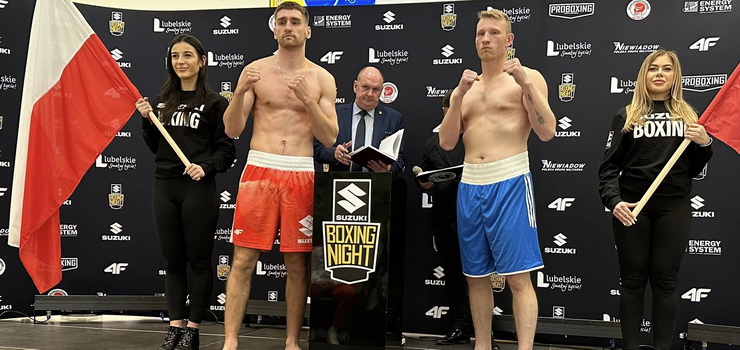 Bokserskie emocje zago�ci�y w Elbl�gu! Jeste�my po oficjalnym wa�eniu zawodnik�w