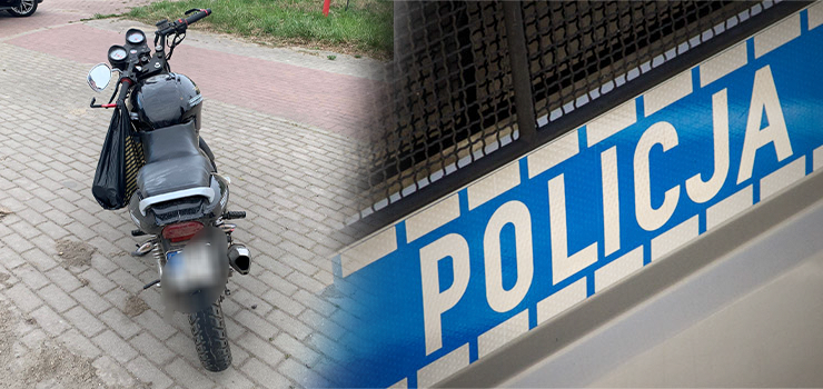 Pijany motorowerzysta na drodze wojew�dzkiej. " Wydmucha�" 2.7 promila alkoholu 