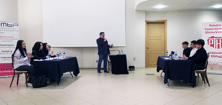 Czy Hermann von Balk powinien wr�ci� na pomnik? Debata oksfordzka w Elbl�gu (zdj�cia)