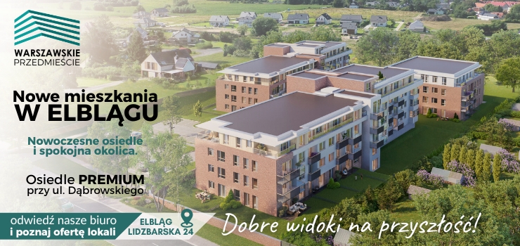 Warszawskie Przedmieście w Elblągu. Miasto i spokój w jednym miejscu