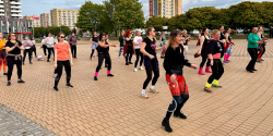 Bezp�atna zumba w plenerze