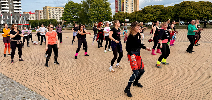 Bezp�atna zumba w plenerze