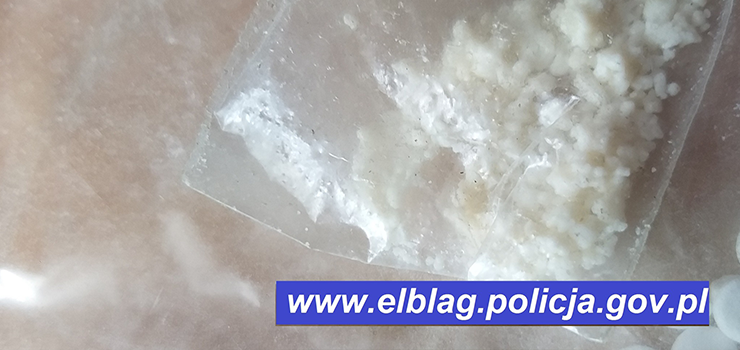 W�dkowa� noc� w Elbl�gu. Policjanci znale�li przy nim amfetamin� 