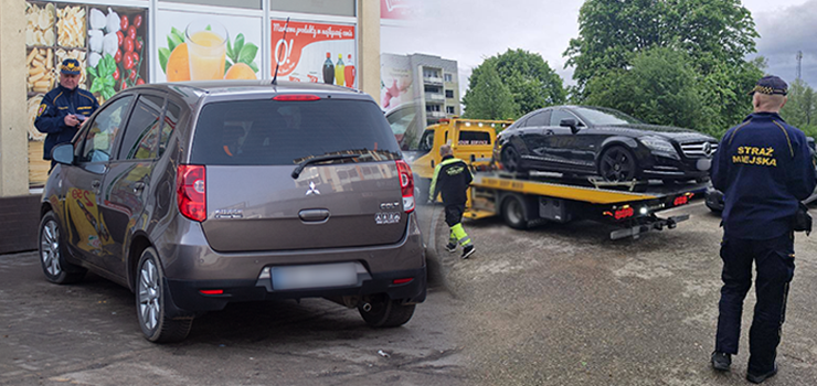Parkuj� gdzie popadnie. Stra� miejska wystawia setki mandat�w