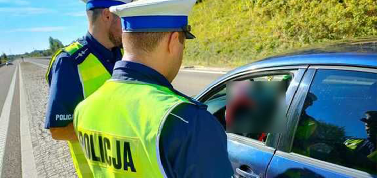 Panie�ska: 23-latek kierowa� fordem b�d�c pod wp�ywem narkotyk�w