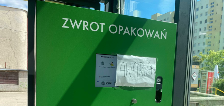 Kaucje odzyskasz, je�li zwr�cisz opakowanie do butelkomatu. I tu zaczynaj� si� schody