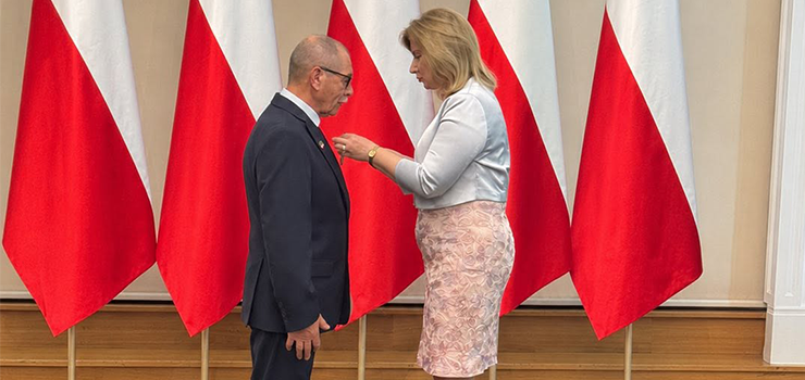 Hieronim Guzowski zosta� odznaczony Krzy�em Kawalerskim Orderu Odrodzenia Polski