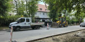Remont ul. Saper�w za 2,6 mln z�. Zobacz, jak post�puj� prace (zdj�cia)