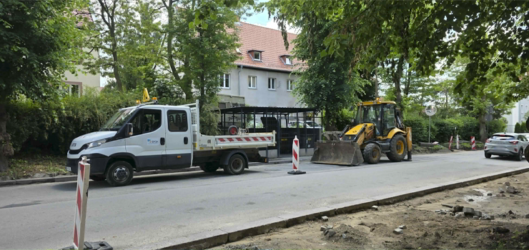 Remont ul. Saperów za 2,6 mln zł. Zobacz, jak postępują prace (zdjęcia)