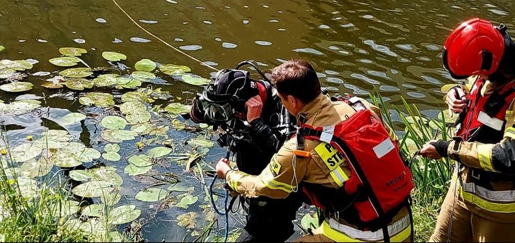 Trwają poszukiwania osoby niepełnosprawnej. "Prawdopodobnie wpadła do rzeki"