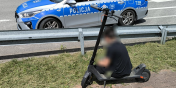 12-latek skontrolowany przez policjant�w ruchu drogowego. Jecha� bez kasku