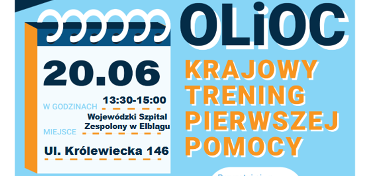 Krajowy Trening Pierwszej Pomocy już dziś