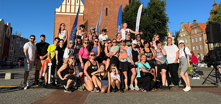 Wakacyjna zumba na Placu Katedralnym