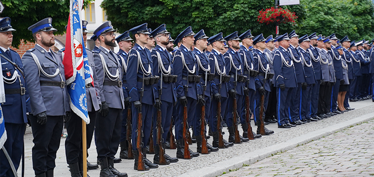 Za nami uroczysty apel z okazji Święta Policji z pokazem musztry paradnej