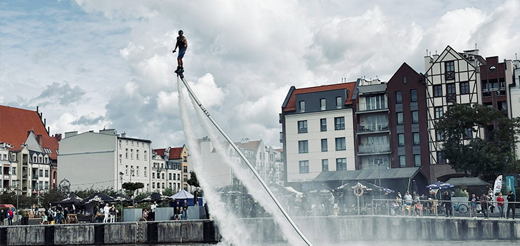 Rzeka atrakcji podczas Festiwalu Sport�w Wodnych