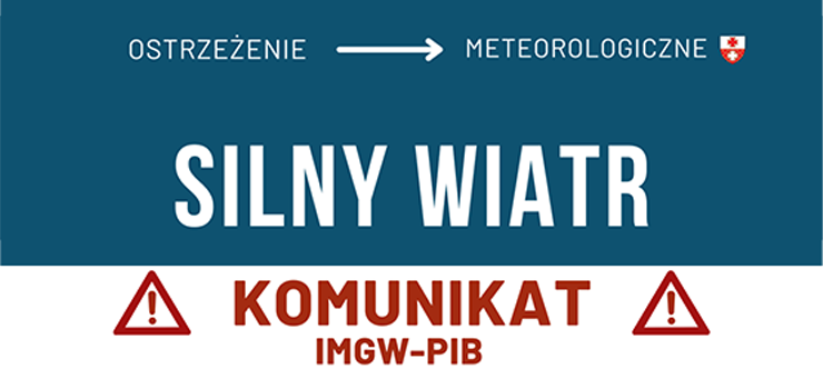 Ostrze�enie przed silnym wiatrem