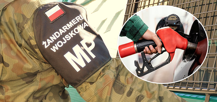 Afera paliwowa w wojsku? Zatrzymano 6 os�b, zabezpieczono ok. 1000 litr�w benzyny