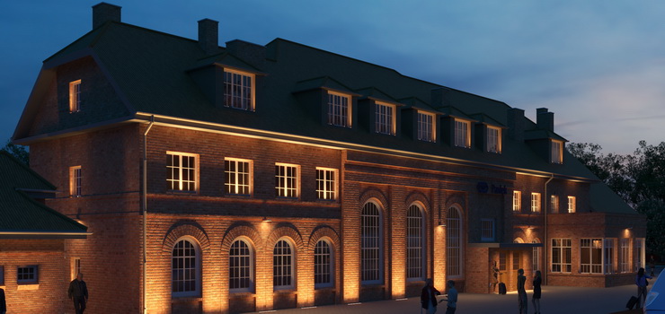 Zabytkowy dworzec w Pasłęku przejdzie modernizację. "To nie jedyna inwestycja PKP w woj. warmińsko-mazurskim"