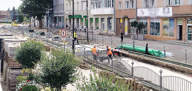 Co dzieje się na 1 Maja? Remont torowiska wciąż trwa (zobacz zdjęcia!)