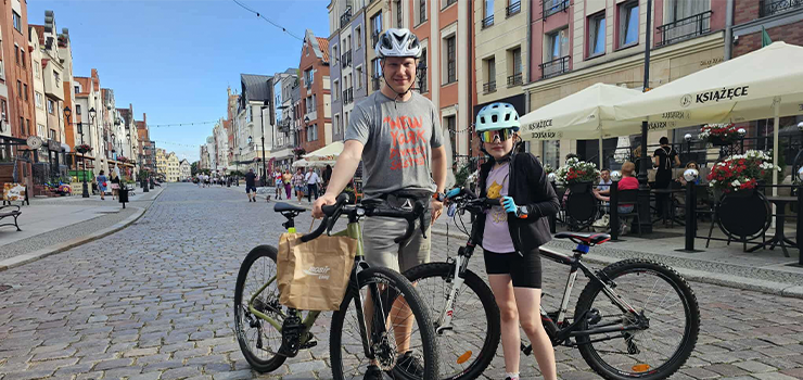 Rowerami szlakiem form przestrzennych
