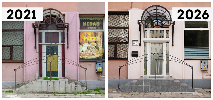Odwiedzamy elbl�skie ulice. Czy w ci�gu 5 lat zmieni�a si� ul. Szpitalna? (odc. 9)