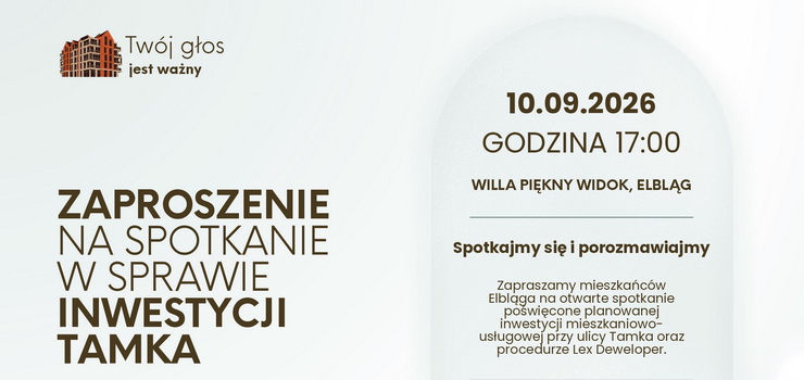Otwarte spotkanie w sprawie inwestycji na Starym Mie�cie przy ul. Tamka