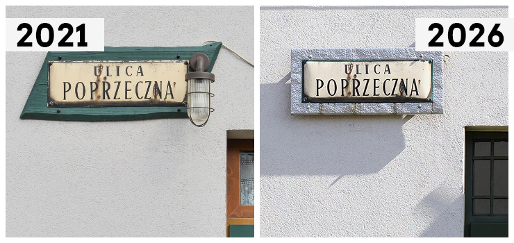 Odwiedzamy elbl�skie ulice. Czy w ci�gu 5 lat zmieni�a si� ul. Poprzeczna? (odc. 23)