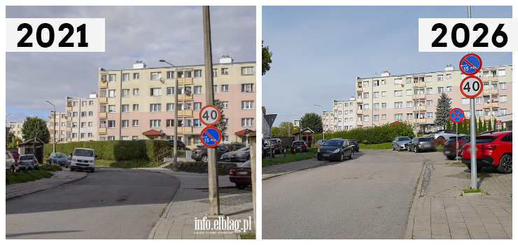 Odwiedzamy elbląskie ulice. Czy w ciągu 5 lat zmieniła się ul. Różana? (odc. 16)