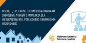 Co zrobi�, gdy zabrzmi alarm? Dzi� Trening reagowania na zagro�enie z powietrza w Elbl�gu