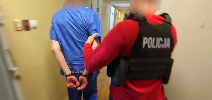 Ewakuacja na Rybnej. Policja zatrzymała byłego pracownika zakładu