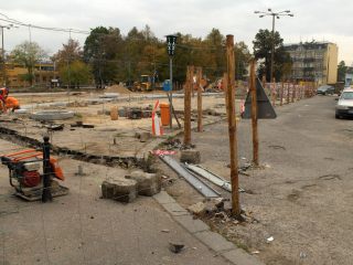 Rozkopany Plac Dworcowy (fotoreporta)