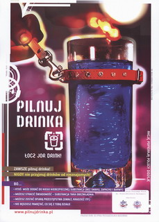 Pilnuj drinka na imprezie!