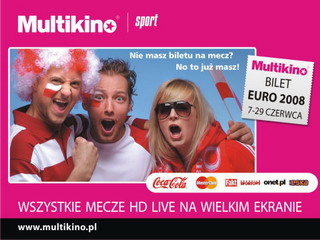 Wejciwki na mecze EURO w Multikinie