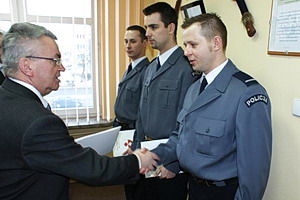 Prezydent Elblga nagrodzi dzielnych policjantw