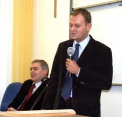 Donald  Tusk w Elblgu