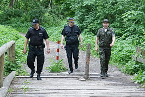 Leny patrol w Baantarni, Jagodnie i na Dbicy