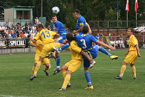 To byo waleczne spotkanie, cho Olimpia przegraa 3:2