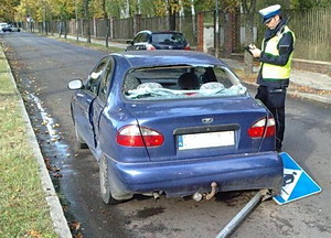 Staa na przejciu dla pieszych i poniosa mier na miejscu 