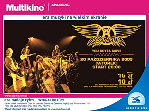 Prawie 3 godziny najlepszej muzyki Aerosmith w Multikinie