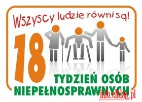 18. Tydzie Osb Niepenosprawnych - inauguracja ju w niedziel