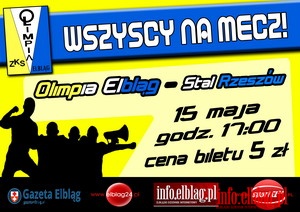 W sobot Olimpia zagra arcywany mecz ze Stal Rzeszw