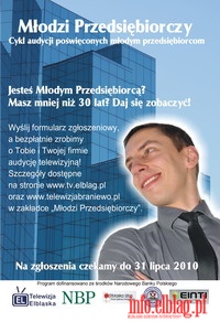 Jeste Modym Przedsibiorc - we udzia w projekcie